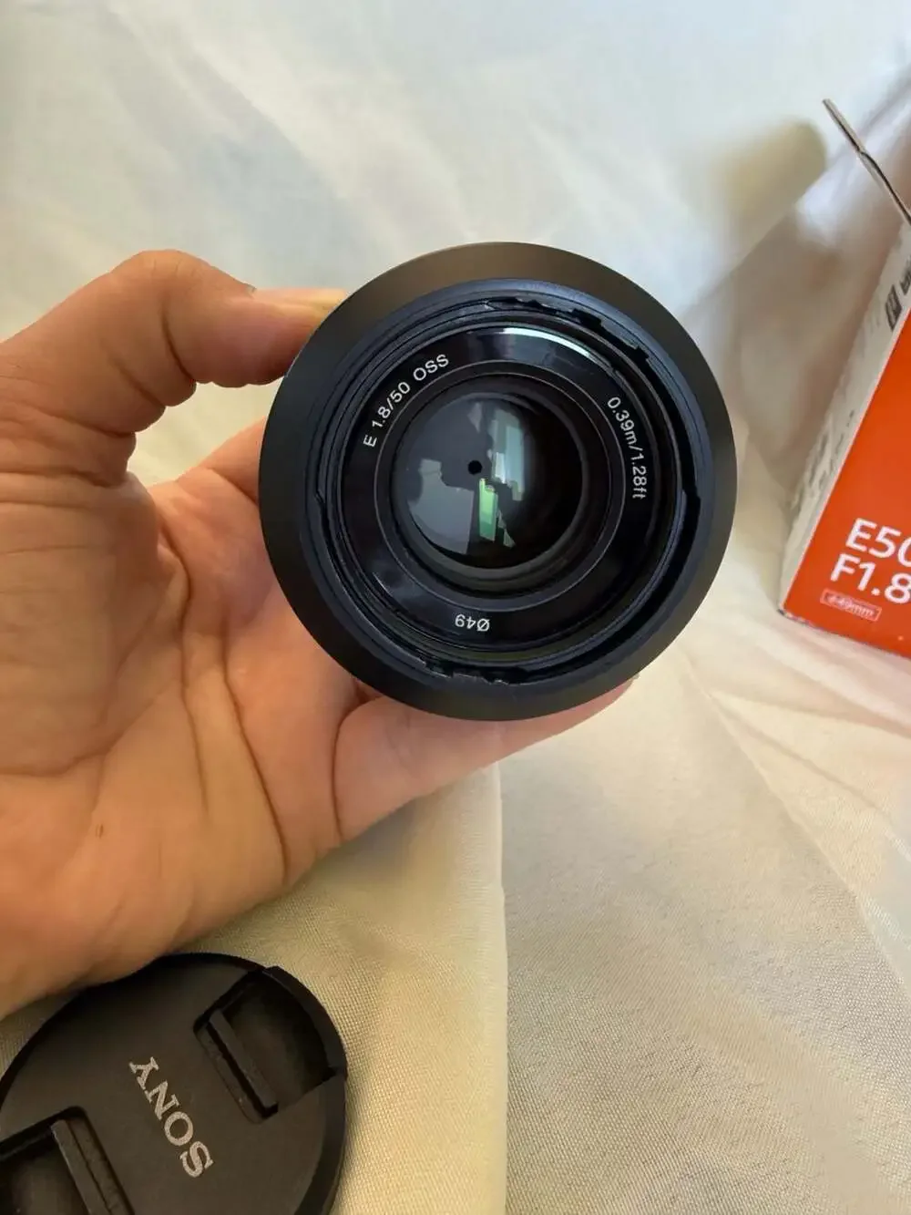 Sony E 50mm F1.8 OSS Lens for E-mount (SEL50F18)